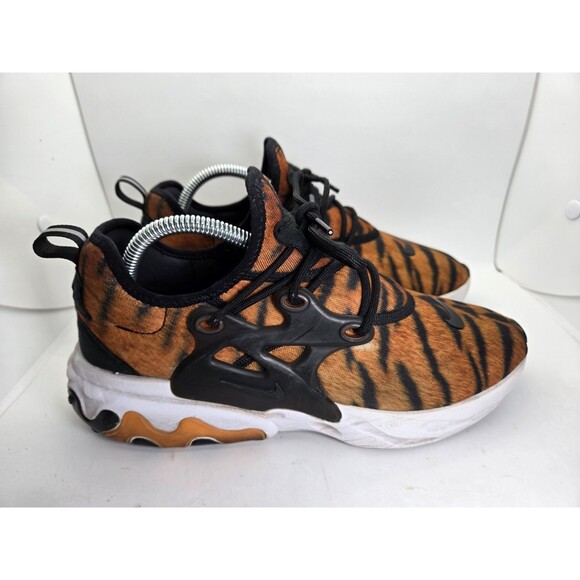 Nike React Presto Premium Shoes Men\'s 7.5 Tiger Print Running Athletic Sneakers main image 2